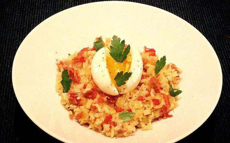 Recette riz façon risotto au chorizo économique > cuisine étudiant