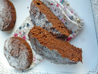 Gâteau chocolat et noisettes à la farine de châtaigne et de sarrasin ...