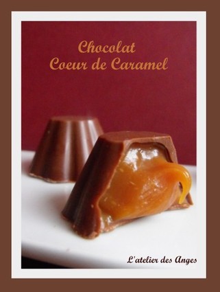 Chocolat coeur caramel au beurre salé