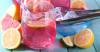 Recette de limonade rose pamplemousse et cranberries