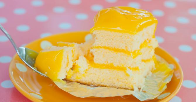 Recette de gâteau tout jaune allégé à la vanille et au citron