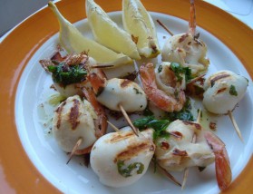 Crevettes facon tandoori pour 4 personnes
