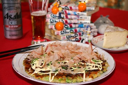 Recette de galette pizza japonaise okonomiyaki, お好み焼き