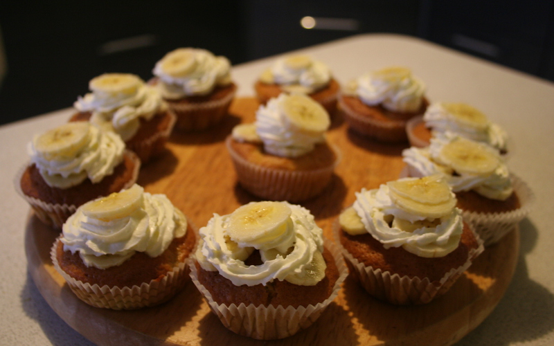 Recette cup cakes à la banane économique et simple > cuisine ...