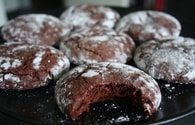 Recette de biscuits chocolate crinkles