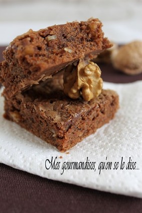 Recette brownies au noix (brownie)