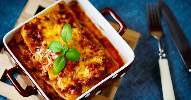 Recette de lasagnes boeuf, tomates et mozzarella