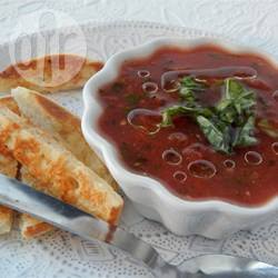 Recette soupe glacée aux tomates et au basilic – toutes les ...