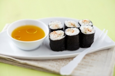 Recette de maki de saint-jacques, sauce mangue et wasabi facile ...
