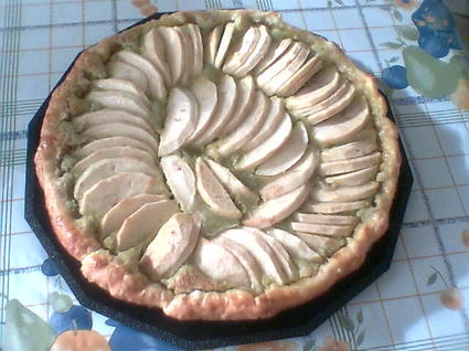 Recette tarte aux pommes et pistaches (tarte dessert)
