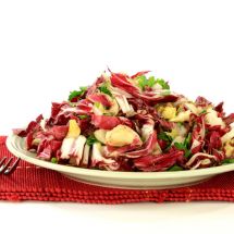 Salade chou-rouge endive