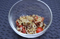 Recette de salade de blé aux tomates cerise