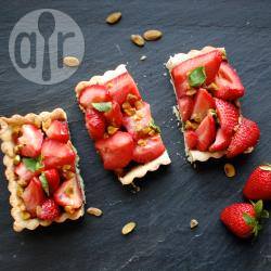 Recette tarte aux fraises et pistaches – toutes les recettes allrecipes
