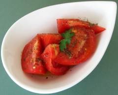 Recette salade de tomates à l'origan