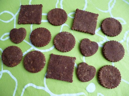 Recette de biscuits hyperprotéinés châtaigne, cacao sans gluten