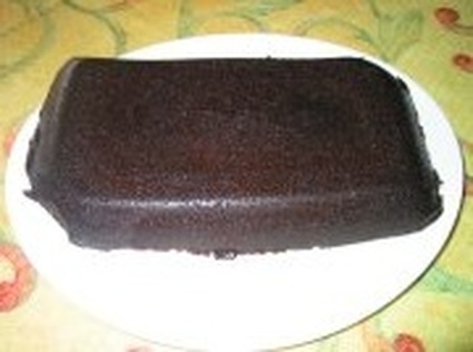 Recette de gâteau au chocolat avec glaçage
