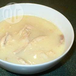 Recette velouté de poulet à la grecque : avgolemono – toutes les ...