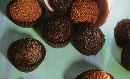 Recette de truffes au chocolat et aux amandes