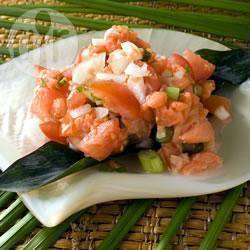 Recette salade hawaïenne au saumon fumé – toutes les recettes ...