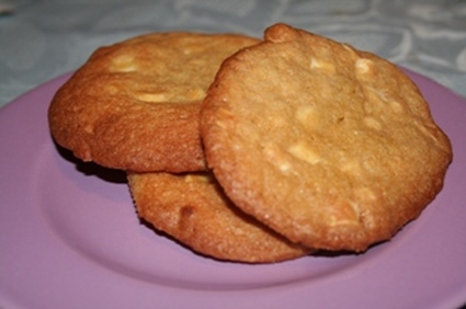 Recette de cookies fève tonka et chocolat blanc