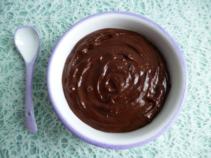 Crème dessert chocolat caramel chicorée hyperprotéinée sans gluten