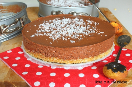 Recette de cheesecake chocolat et coco sans cuisson