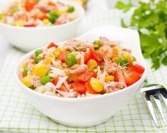 Recette salade de riz aux sardines