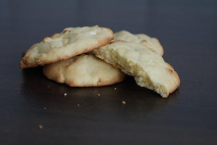 Recette de cookies au chocolat blanc