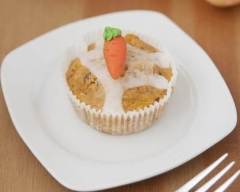 Recette cupcakes aux carottes et aux amandes