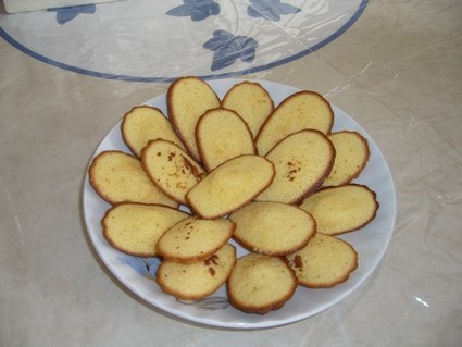 Recette madeleines au citron (madeleine dessert)
