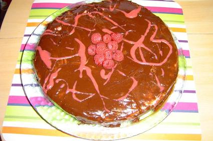 Recette gâteau mousse framboise (gâteau)