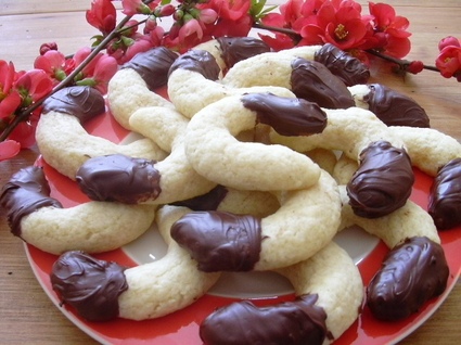 Recette de cornes chocolatées aux amandes