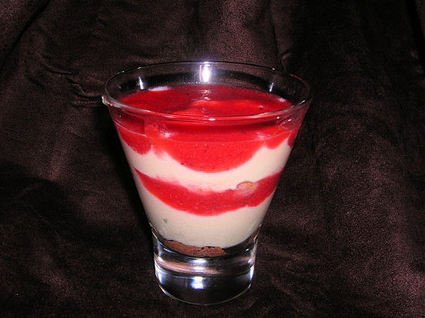 Recette de tiramisu fraises et crème de griottes