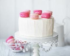 Recette layer cake aux macarons