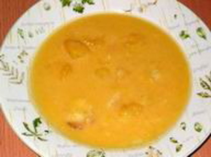 Recette de soupe de citrouille sucrée