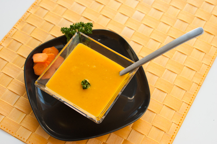 Recette de soupe froide de carotte orange & coriandre ...