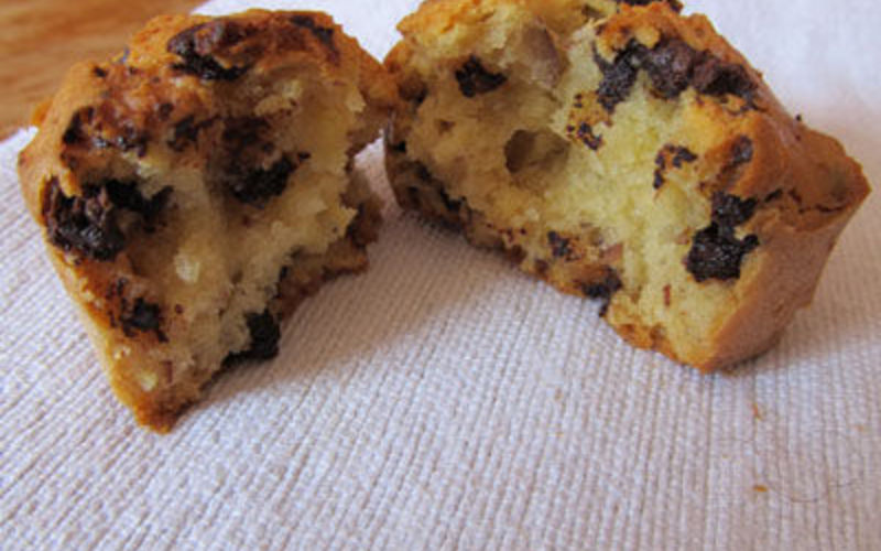 Recette muffin pépites pas chère et simple > cuisine étudiant