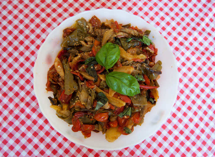 La ciambotta : plat typique des régions du sud de l'italie