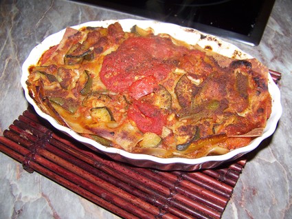 Recette de lasagnes de légumes rôtis