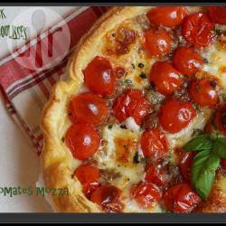 Recette tarte tomates cerises mozzarella – toutes les recettes ...