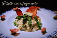 Recette risotto aux asperges vertes (risotto)