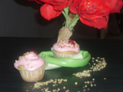 Recette de cupcake d'amour chocofraise