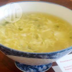 Recette soupe chinoise à l'œuf battu – toutes les recettes allrecipes