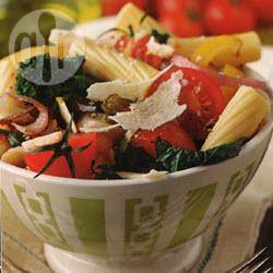Recette rigatonis au brocoli, tomates cerises et ail rôti – toutes les ...