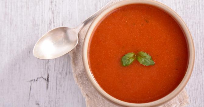 Recette de potage de légumes façon gaspacho