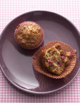 Muffins au lait ribot et airelles pour 6 personnes