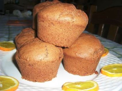 Mini muffins à l'orange et cacao
