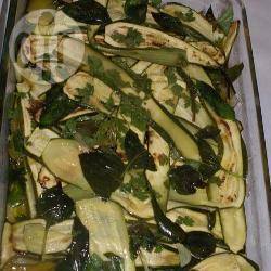 Recette salade de courgettes chaudes au basilic – toutes les ...