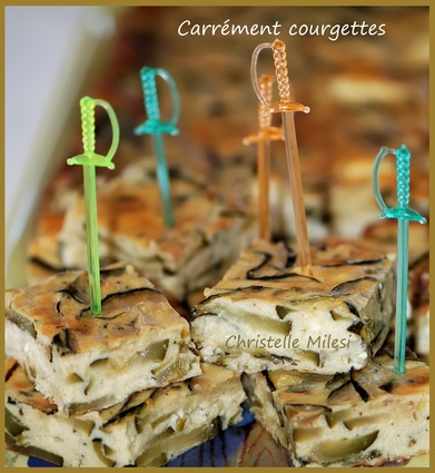 Recette de carrément courgettes