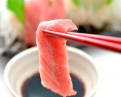 Recette sashimi de thon à la sauce soja et gingembre